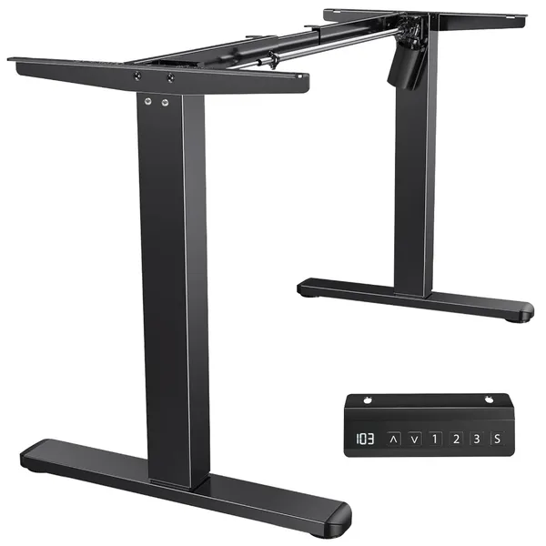 Mesa com Regulagem de Altura Elétrica Estrutura Mesa com regulagem eletrônica e memória | 72-120cm