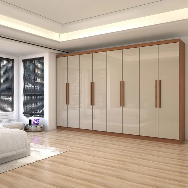 Guarda-Roupa Casal Odisseia 8 Portas 4 Gavetas - Panorama Móveis