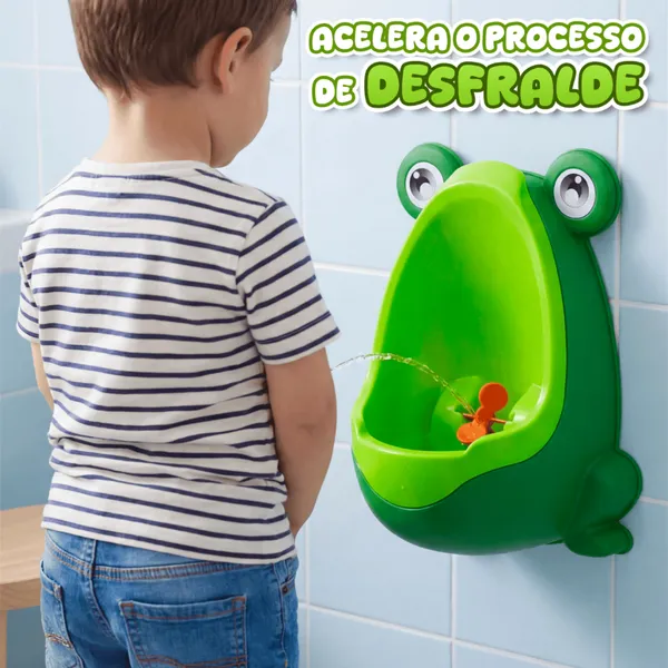 Mictório Sapinho Troninho Penico Infantil Menino