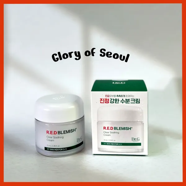 [Dr.G] R.E.D Blemish Clear Soothing Cream 70ml/50ml