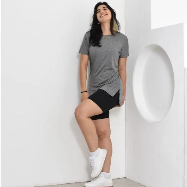BLUSA  FEMININA COBRE BUMBUM, SOBRE LEGGING PARA ACADEMIA, BLUSA MULLET