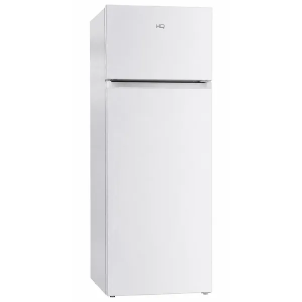GELADEIRA DUPLEX 230 LITROS HQ BRANCA 2 PORTAS DEGELO MANUAL FREEZER 45 L BAIXO CONSUMO HQ-230RDFS