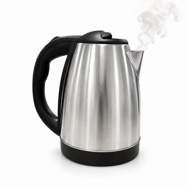 Chaleira Elétrica Inox 1,8L 110V Conferir voltagem de sua regiao Desligamento Automático Base 360° Sem Gosto Plástico