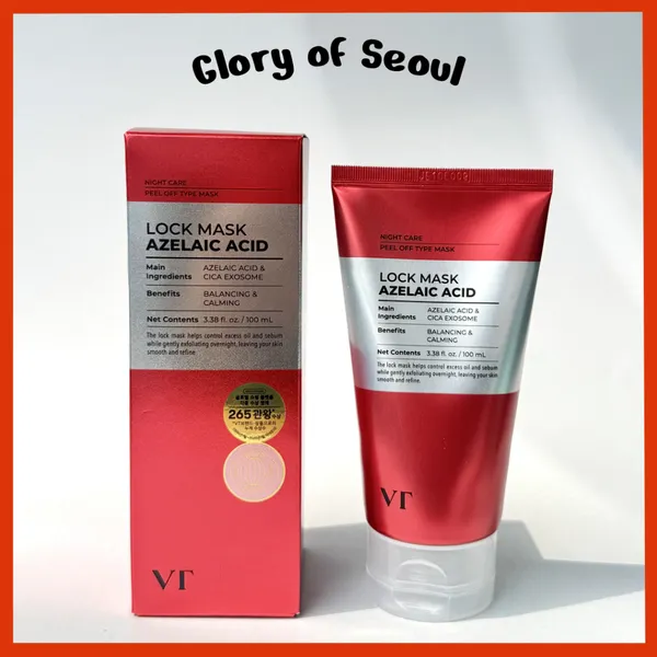VT AZ CARE LOCK MASK, 100mL | Azelaic acid