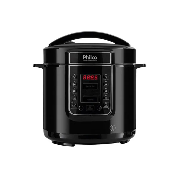 PANELA DE PRESSÃO DIGITAL PHILCO PPP01P INOX 13 PROGRAMAS 6L