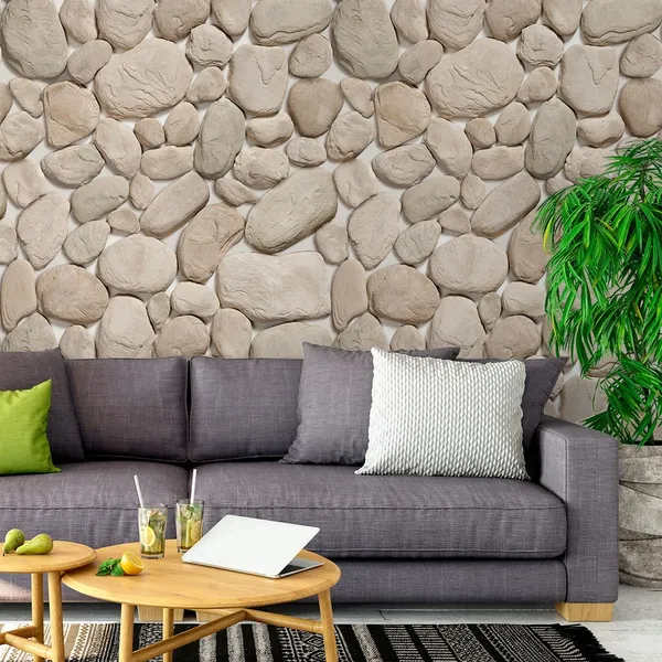 Papel de Parede Pedras Naturais Autocolante Varios Modelos   3 Metros