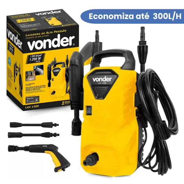 Lavadora de Alta Pressão  Vonder LAV1300 1.300lbf