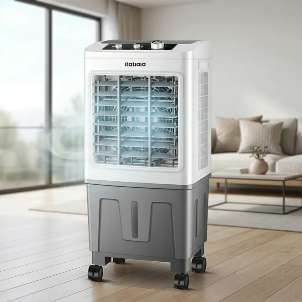 Climatizador de Ar Frio Portátil Itatiaia 20 Litros 4 em 1 - Resfria, Umidifica, Filtra, Ventila 