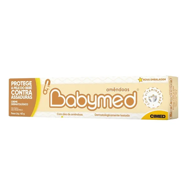 Pomada Para Prevenção De Assaduras Babymed Amêndoas 40g