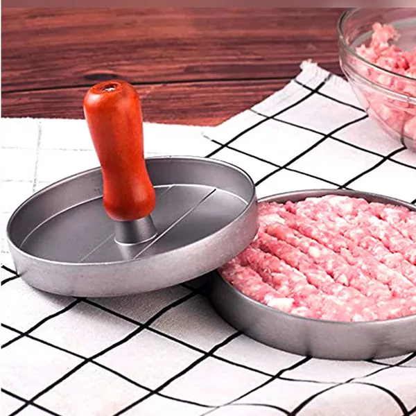 Forma Modeladora de Hambúrguer – Faça Hambúrguer Caseiro de Forma Fácil, Rápida e Uniforme Simples Cozinha Pratico