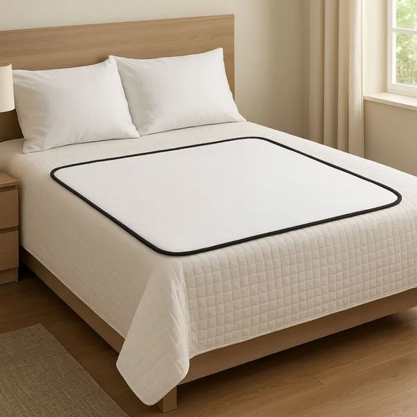 Kit 2 Protetores Higiênicos de Cama Lavável Geriátrico