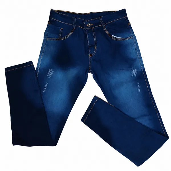 Calça Jeans Masculina Premium Skinny Slim Elastano Lycra