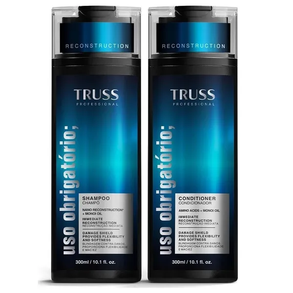 Kit Truss Uso Obrigatorio Shampoo E Condicionador 300ml