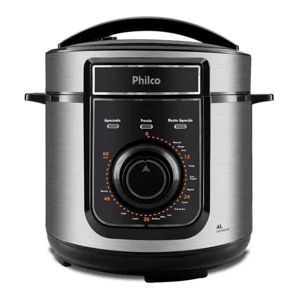PANELA DE PRESSÃO ELÉTRICA PHILCO 4L 14 FUNÇÕES PPPE04A