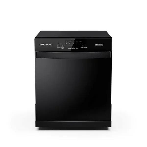 LAVA-LOUÇAS 8 SERVIÇOS BRASTEMP BLF08AE PRETO