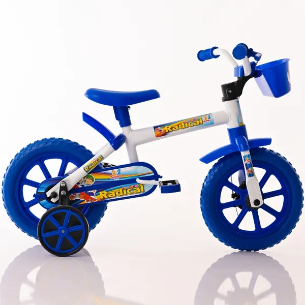 Bicicleta 12 Infantil KIDS Jumbo Baby Menino e Menina Roda de Treinamento