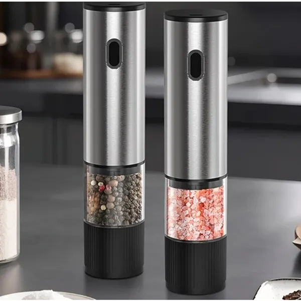 Tyge * Moedor Pimenta Automático Recarregável Aspereza Ajustável Para Cozinhar E Churrasco