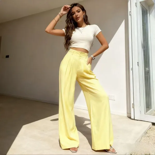 Marrant Moda Calça Social Feminina Moda Gringa Elegância e Conforto para Todas as Ocasiões Versátil e Premium