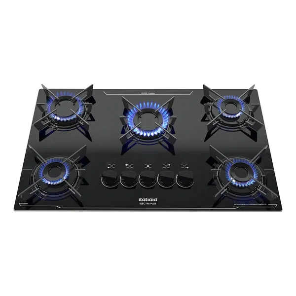 COOKTOP ITATIAIA ELECTRA PLUS 5 BOCAS BIVOLT