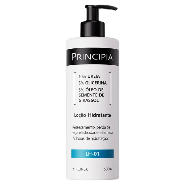 LOÇÃO HIDRATANTE CORPORAL PRINCIPIA C/ 10% UREIA LH-01 500 ML