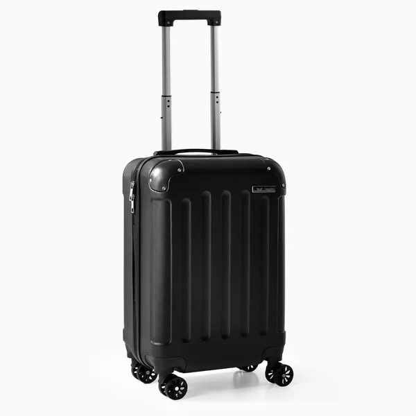 Mala de Viagem Bordo Mão Pequena ANAC 55x35x23 10kg Abs com Cadeado com 4 Rodinhas 360 Bagagem Avião