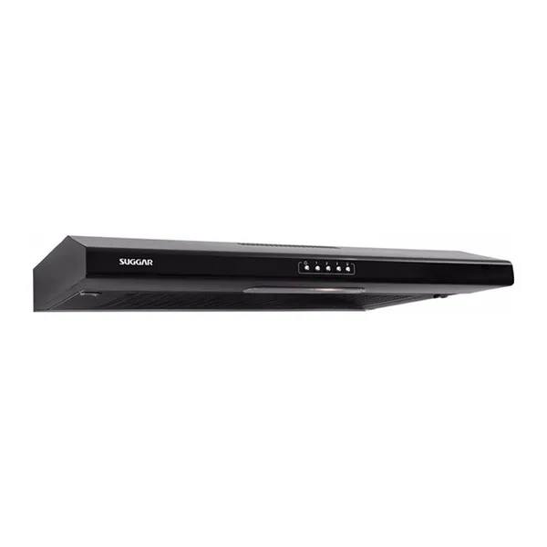 DEPURADOR DE AR SUGGAR SLIM 80CM 105W 3 VELOCIDADES PRETO