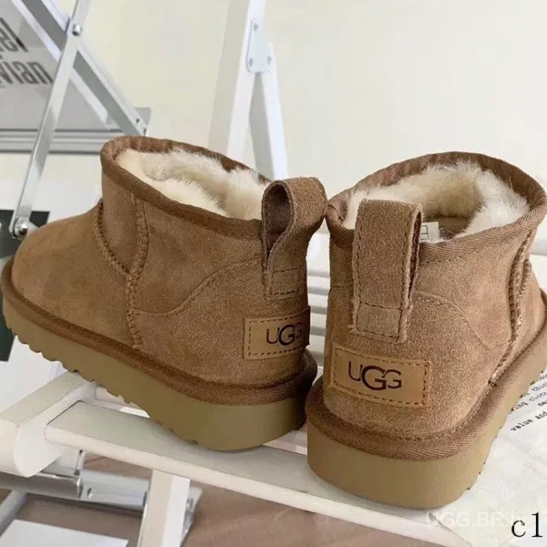 Botas de Moda e Conforto Femininas Botas de Neve UGG Botas de Moda