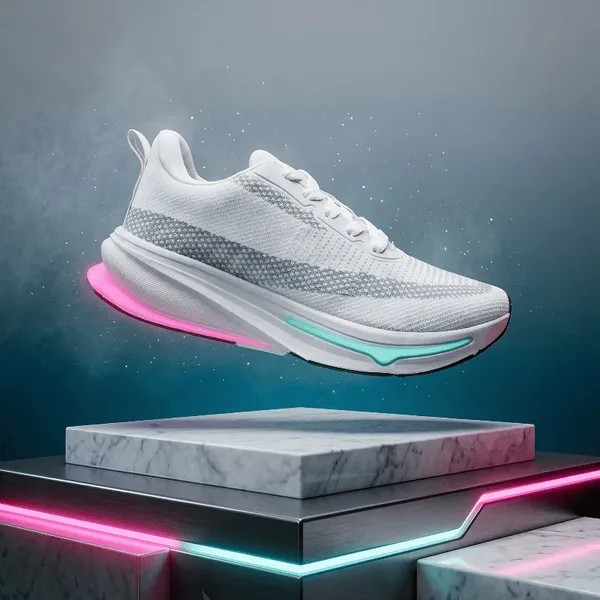 Tenis Feminino Esportivo Casual Corrida academia caminhada Refletivo