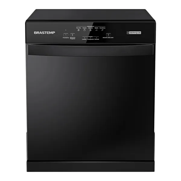 Lava Louças Brastemp 8 Serviços Preta - BLF08AE