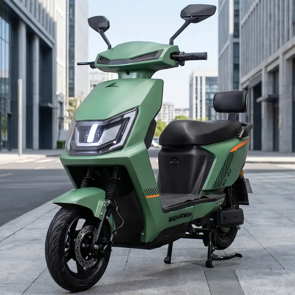 Scooter Elétrica WeHawk WX-02 1000W Bateria 60V 20Ah Autonomia até 50km 2 Lugares