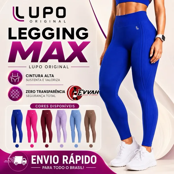 Calça Legging Max Lupo Feminina Original | Top Max