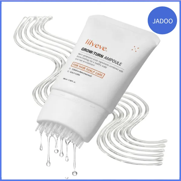 Lilyeve Grow : Ampola De Escova Exosome Turn100ml | Soro De Couro Cabeludo Derivado De Coração Com Integrada E Massageador Cuidados Os Cabelos Coreanos