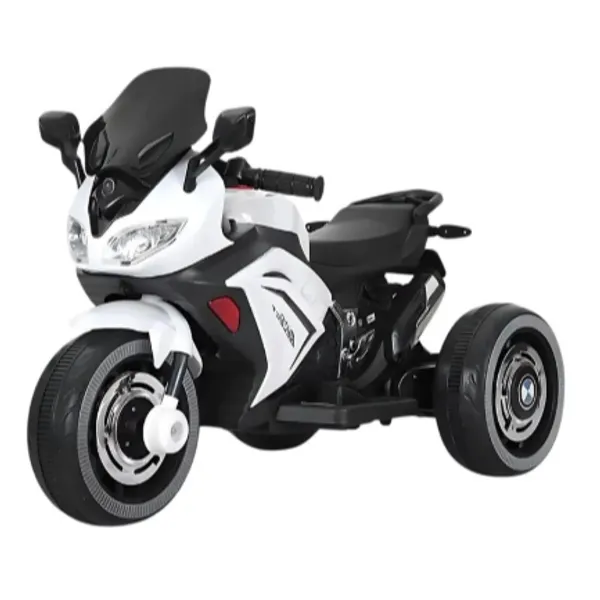 Moto Elétrica Infantil Triciclo Eletrico Motinho Passeio Com Pedal Brinquedo Com Luzes Branca