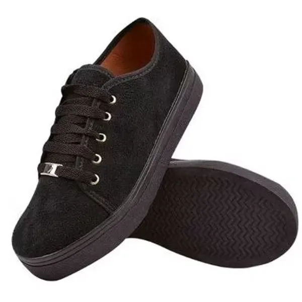 Tênis Calci Fácil Sapatilhas Casual Feminino Sapatênis Moda Confortável Tendencia Promoção DULLIE