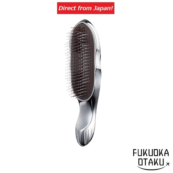 ReFa Ion Care Brush Silver Escova de Shampoo Cuidados Com Os Cabelos Direto do Japão