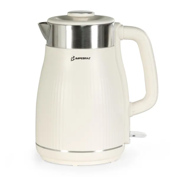 CHALEIRA ELÉTRICA 1.8 LITROS IMPEBRAZ BEGE | YD-1833