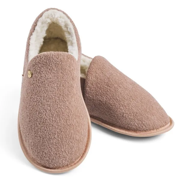 Pantufa Botinha Feminina Peluciada Quentinha Forrada Com Lã Premium Confortável Fabiola