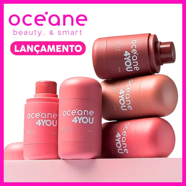 Océane 4You Blush Stick 7,5g – Efeito Matte e Textura Cremosa