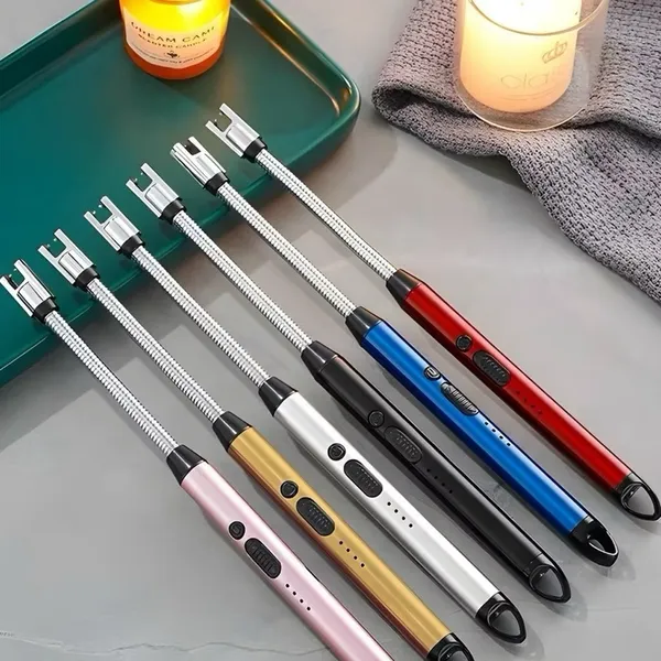 ASA Kit Acendedor de Plasma Ecológico para Fogão Velas Camping Usb Luxo