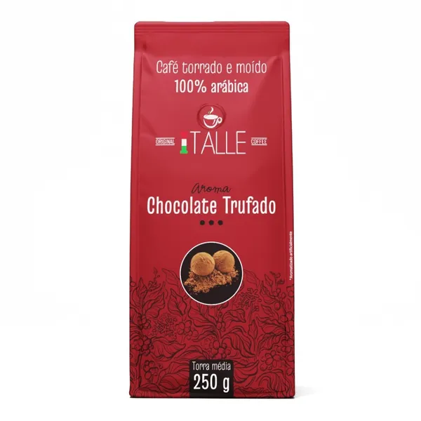 Café Aromatizado Cafe Torrado e Moido Café Italle Sabores Aroma 250g