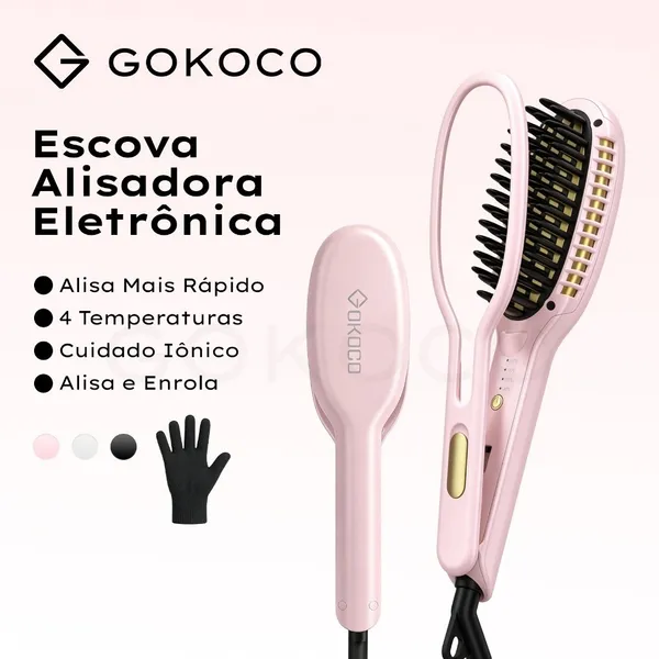 GOKOCO Escova Alisadora