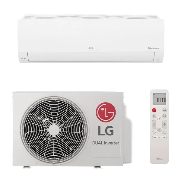 Ar Condicionado Split 9000 BTUs LG S3NQ09AAQAC - Frio Dual Inverter Compact