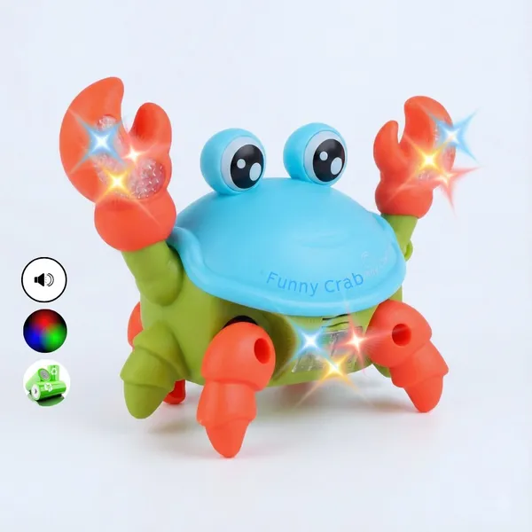 Caranguejo Fujão Musical com Luz e Movimento