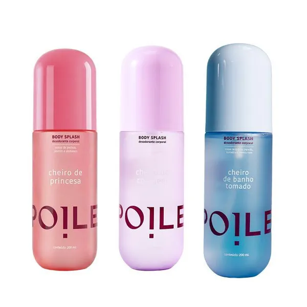 KIT SUAVES: Princesa, Coragem, Banho Tomado