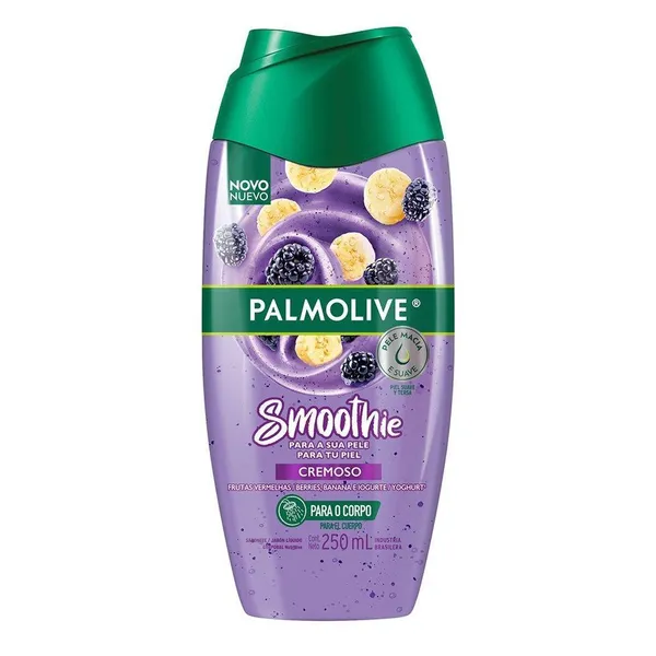 Sabonete Líquido Palmolive Smoothie Nutritivo Frutas Vermelhas Banana e Iogurte 250ml