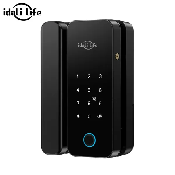 Fechadura De Porta Inteligente WiFi Resistente A Água Eletrônica De Impressão Digital Para De madeira IDALI LIFE
