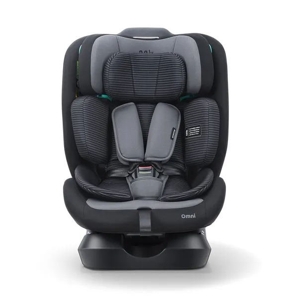 Cadeirinha Infantil para Carro Omni 0-36Kg (40-150cm) Preto e Cinza Multikids - BB712