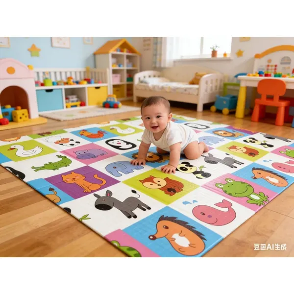 TAPETE TATAME INFANTÍL 6mm×120cm×180cm EMBORRACHADO UNISEX DUPLA FACE ATÓXICO ANTIDERRAPANTE IMPERMEÁVEL FÁCIL DE LIMPAR