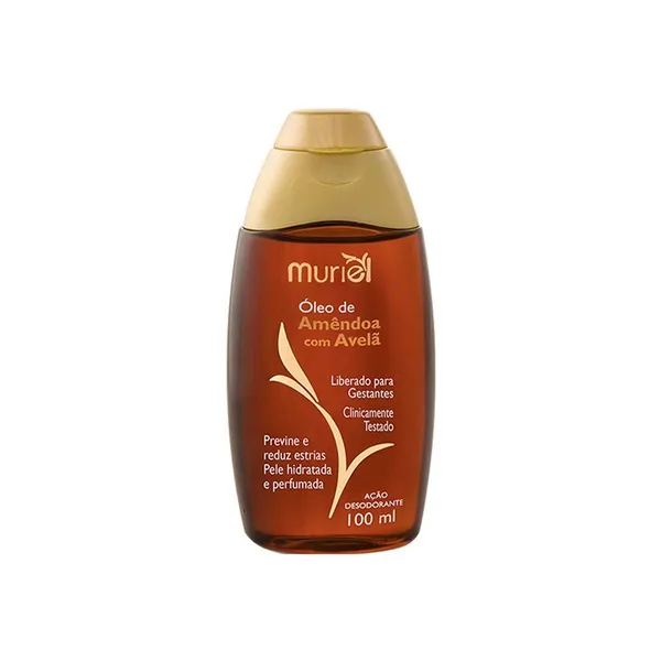 Óleo Corporal Muriel  Amêndoa Com Avelã 100ml