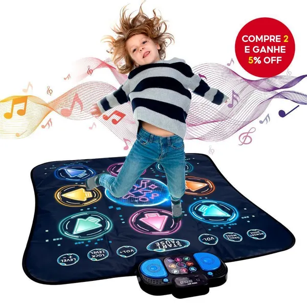 Tapete De Dança Brinquedos Para Meninas Meninos Musical Playmat Jogo Eletrônico Crianças Presentes